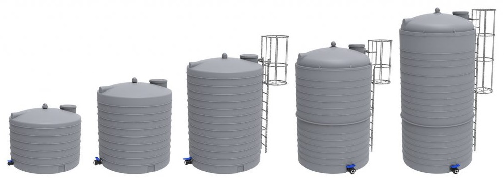 Silo-Regenspeicher XXL 5.000 - 20.000 Liter